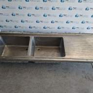 FREGADERO INOX SIN PIE de segunda mano